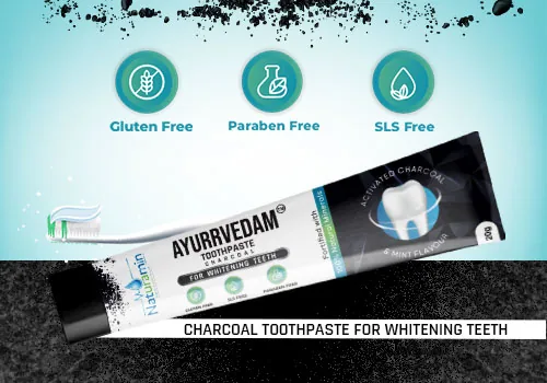 Ayurrvedam Charcoal Toothpaste