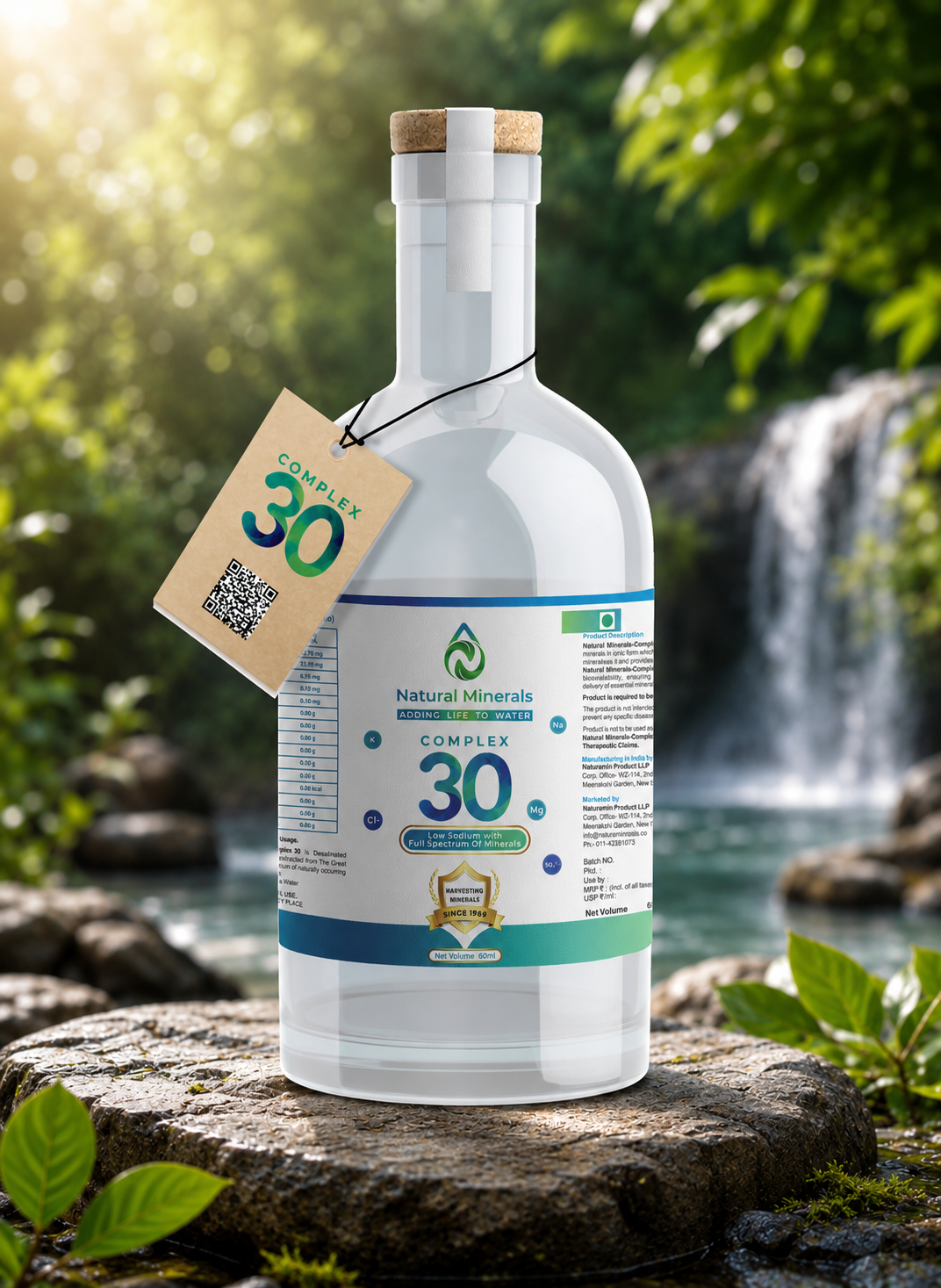 Natural Minerals Complex – 30 product bottle
