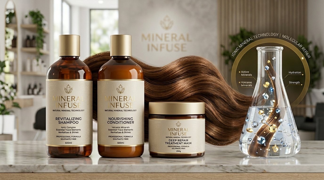 Hair Care — Coremin Global Resources LLC natural mineral cosmetic formulations